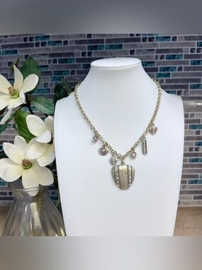 Chico's Statement Charm Necklace